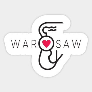 Warsaw Mermaid Sticker